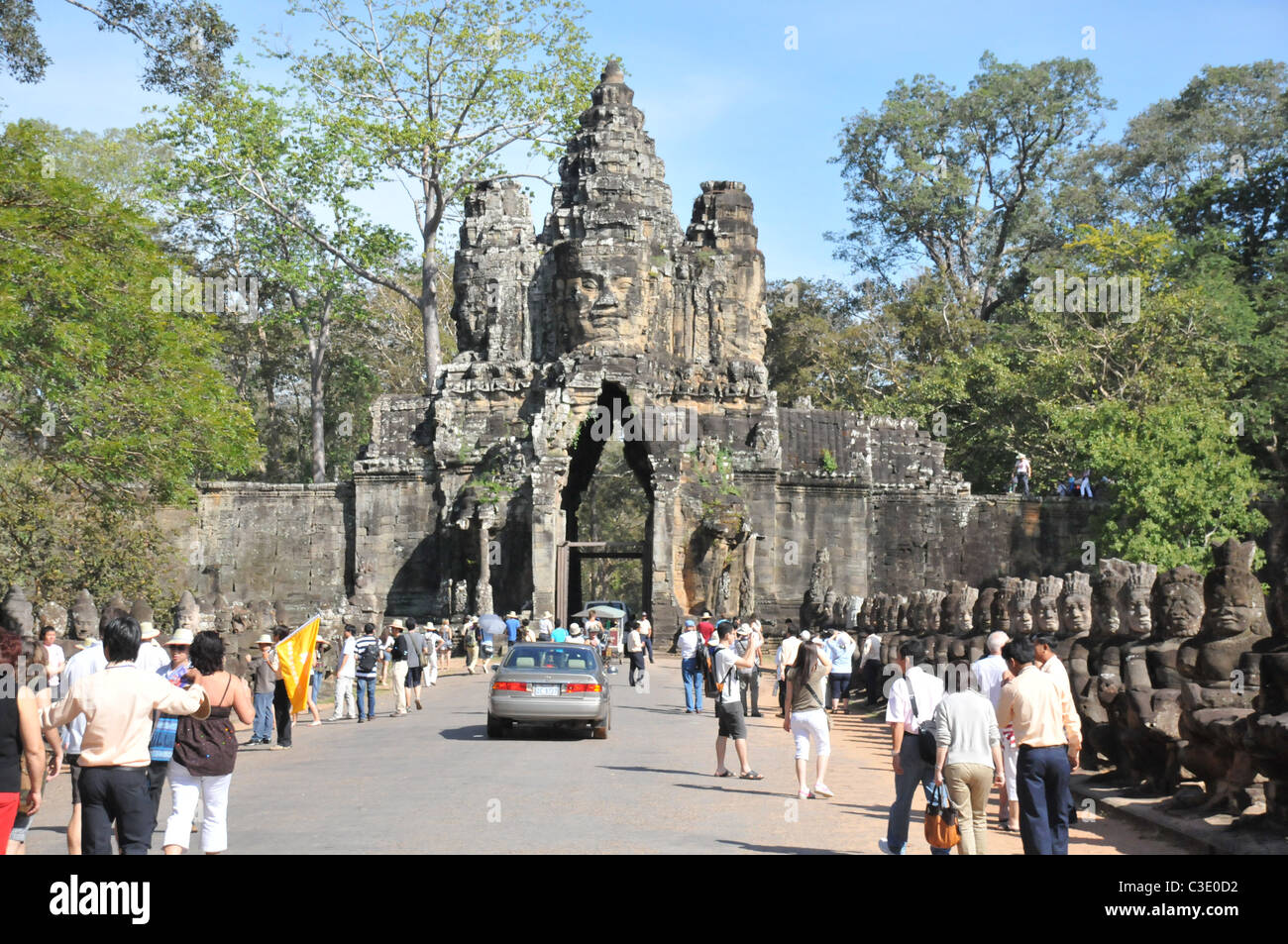 Angkor Wat in Cambogia Foto Stock