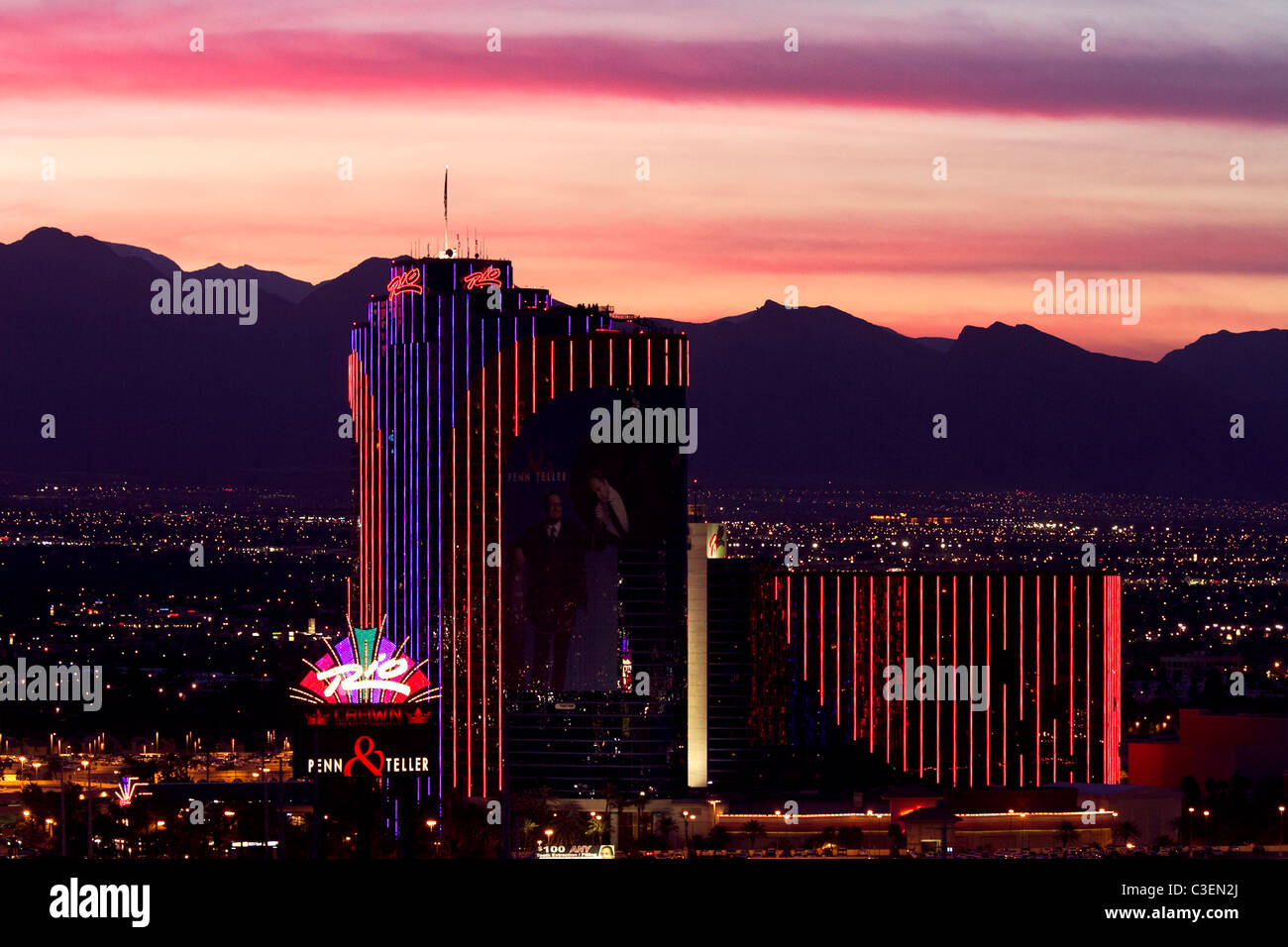 Il Rio Hotel e Casinò di Las Vegas, nel Nevada. Foto Stock