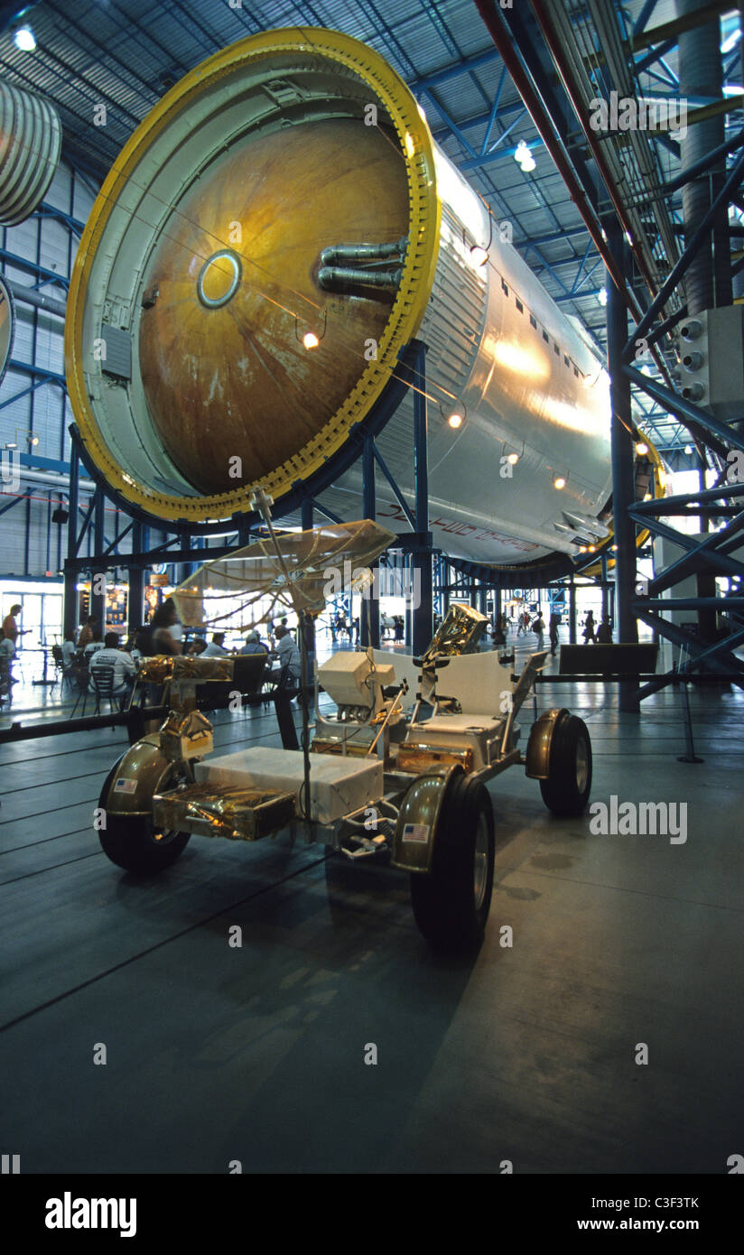 Il Centro Spaziale Kennedy Center di Cape Canavarel Foto Stock