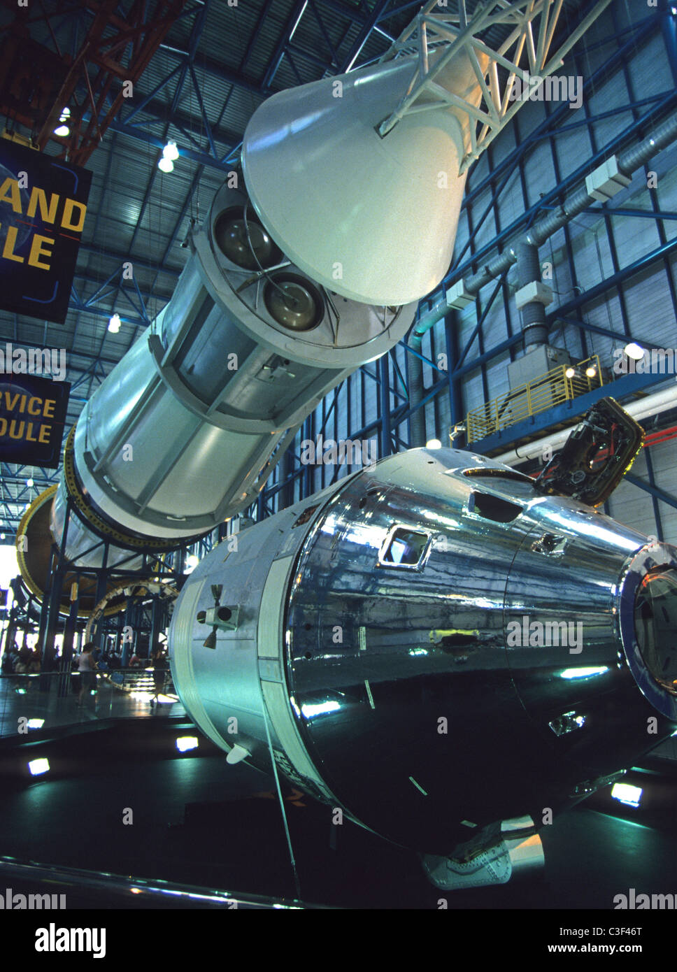 Il Centro Spaziale Kennedy Center di Cape Canavarel Foto Stock