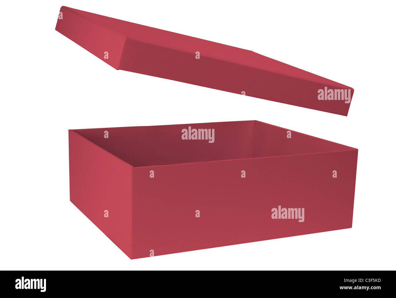 Scatola di cartone Foto Stock