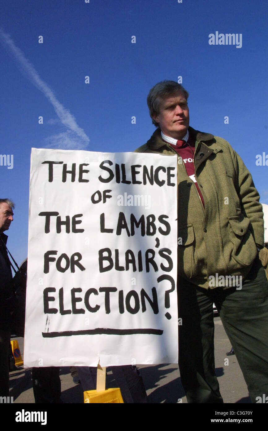 'Afta' epidemia contestatori. Foto Stock