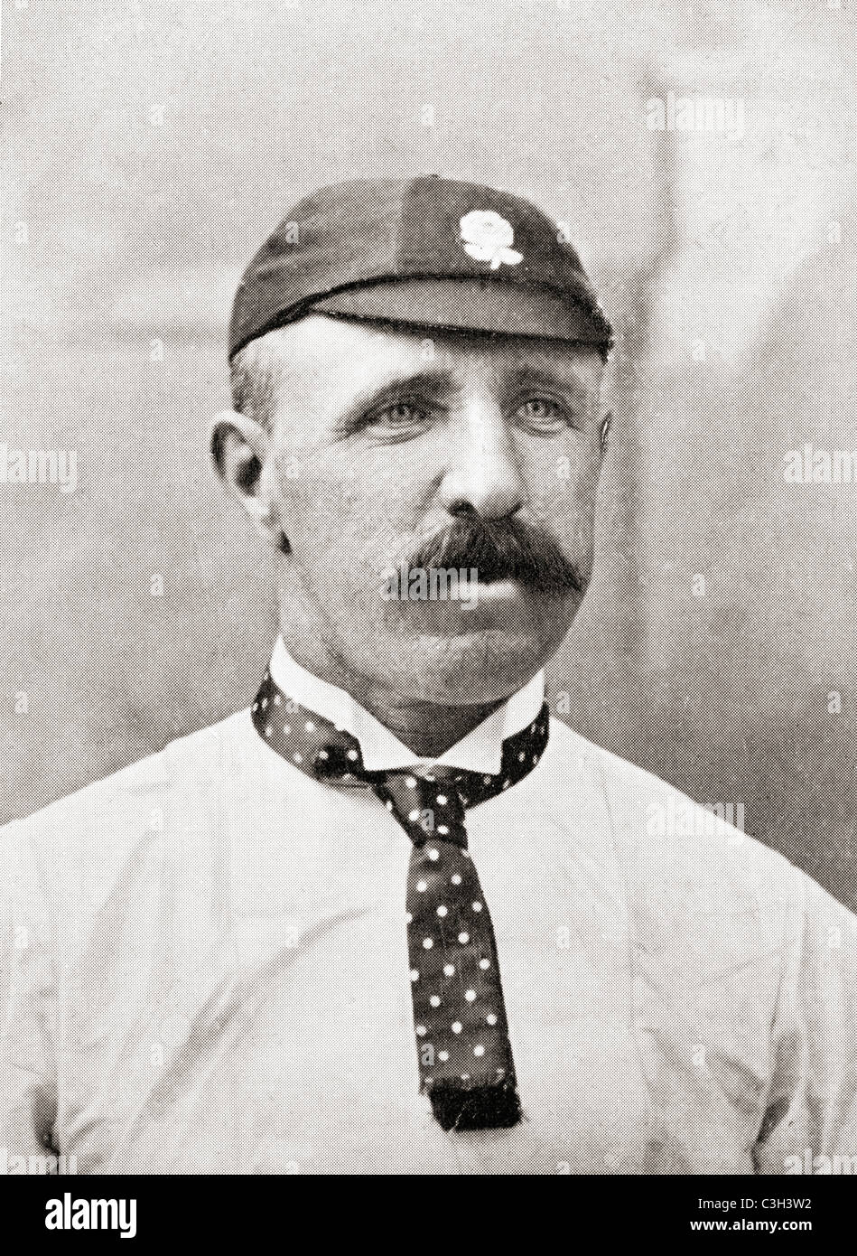 Thomas 'Tom' Emmett, 1841 - 1904. English cricket bowler. Foto Stock