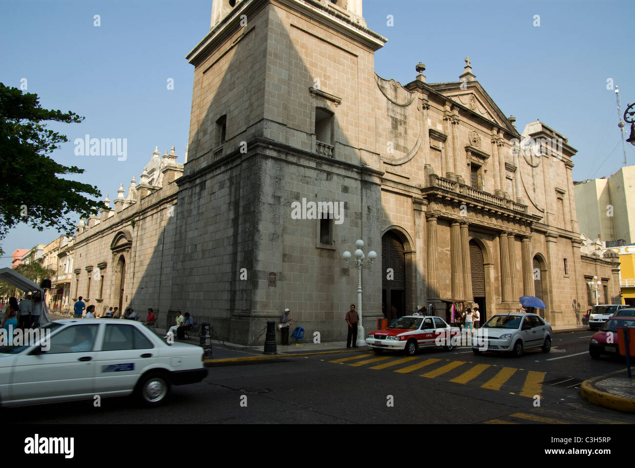 Messico.Veracruz città. La Cattedrale.barocco del XVII secolo. Foto Stock