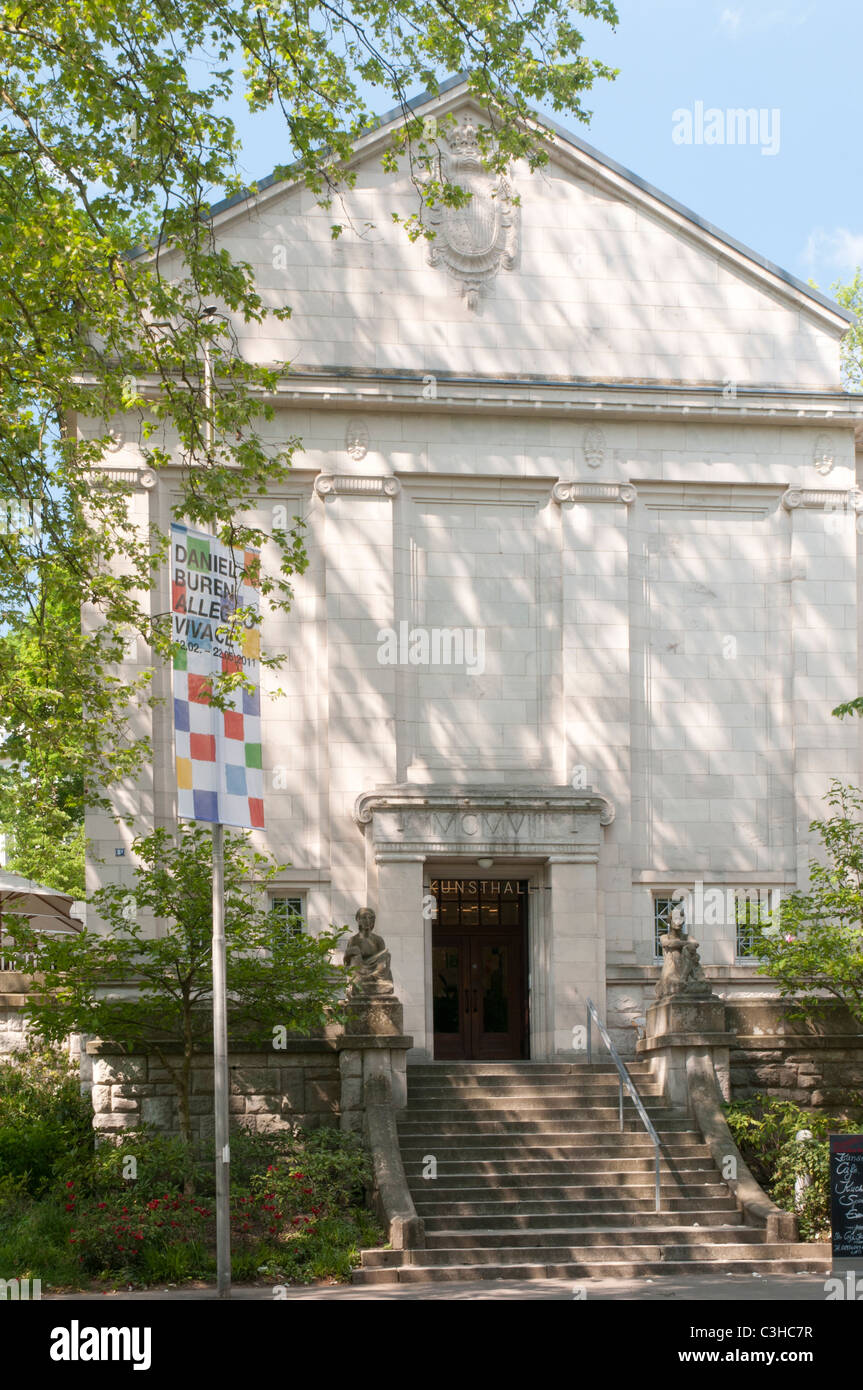 Staatliche Kunsthalle Baden-Baden, galleria d'arte con esposizioni alternate di status internazionale, Baden-Wuerttemberg Foto Stock