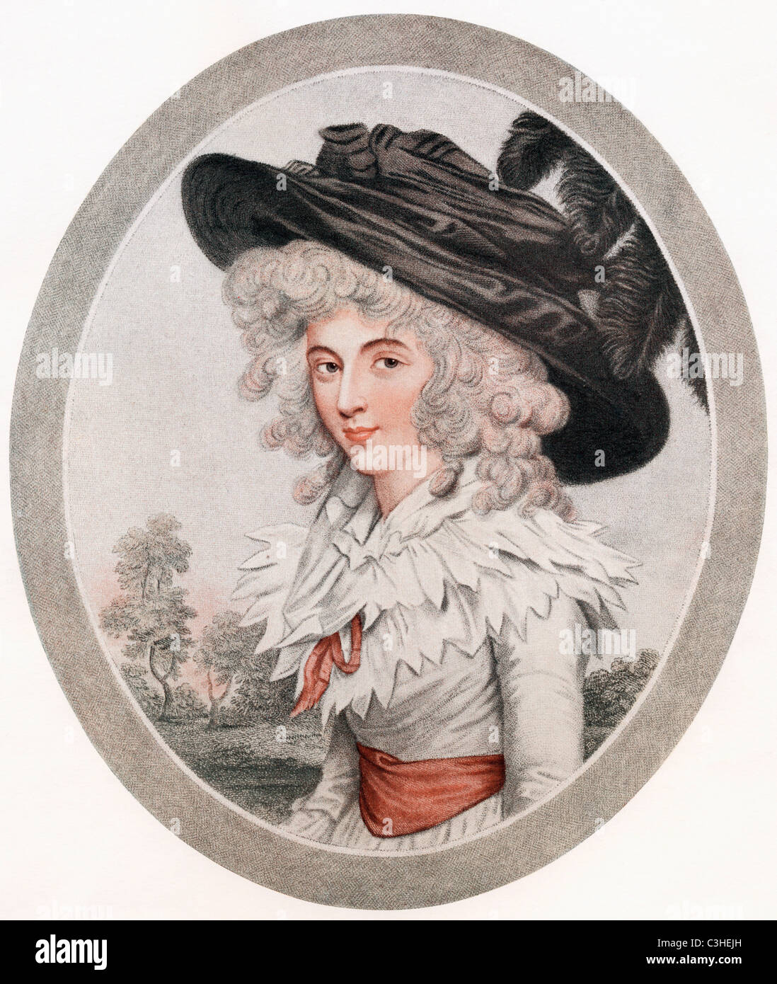 Henrietta Ponsonby, contessa di Bessborough, 1761 - 1821 Foto Stock