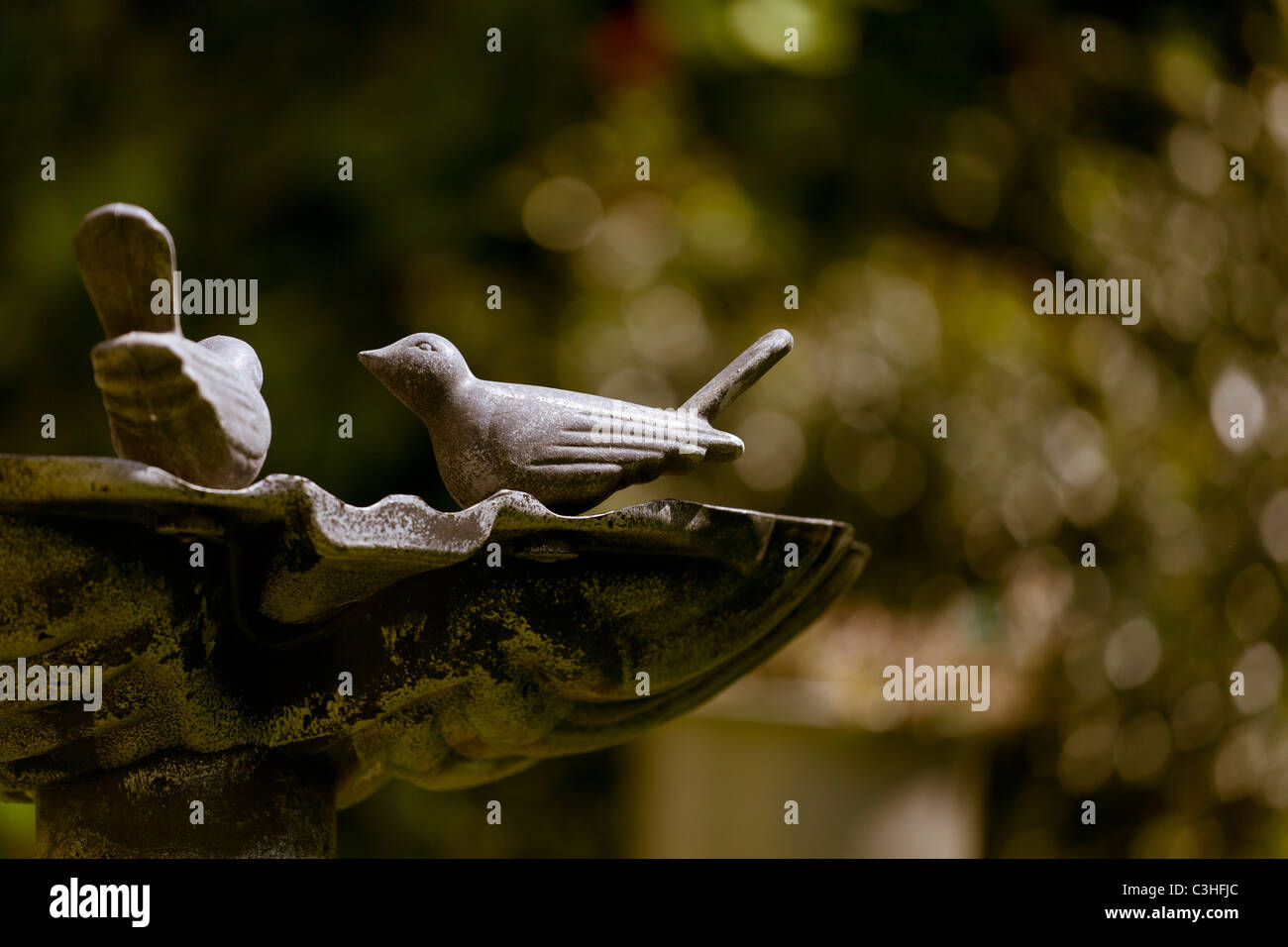 Statue del giardino Foto Stock