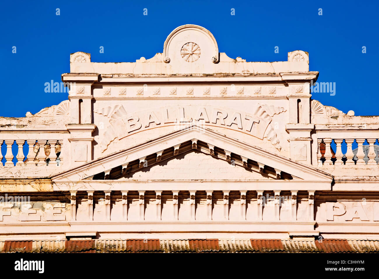 Ballarat Australia / il Palace Coffee House che è stato costruito nel 1886 circa Foto Stock