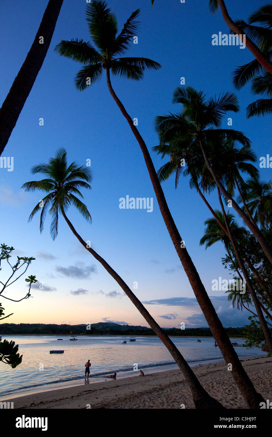Shangri-la Fijian Resort e Spa; Coral Coast; Viti Levu; Isole Figi; Foto Stock