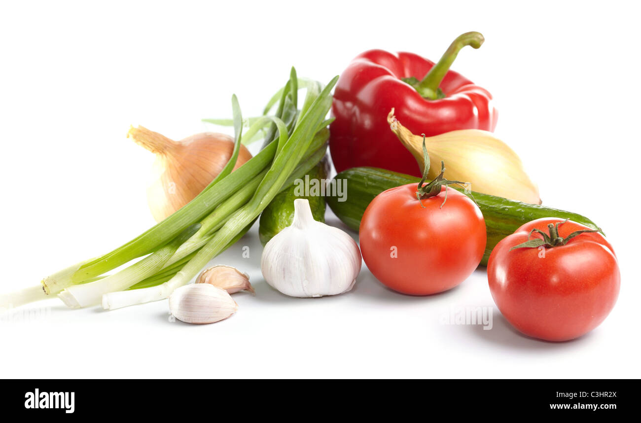 Ortaggi freschi Foto Stock