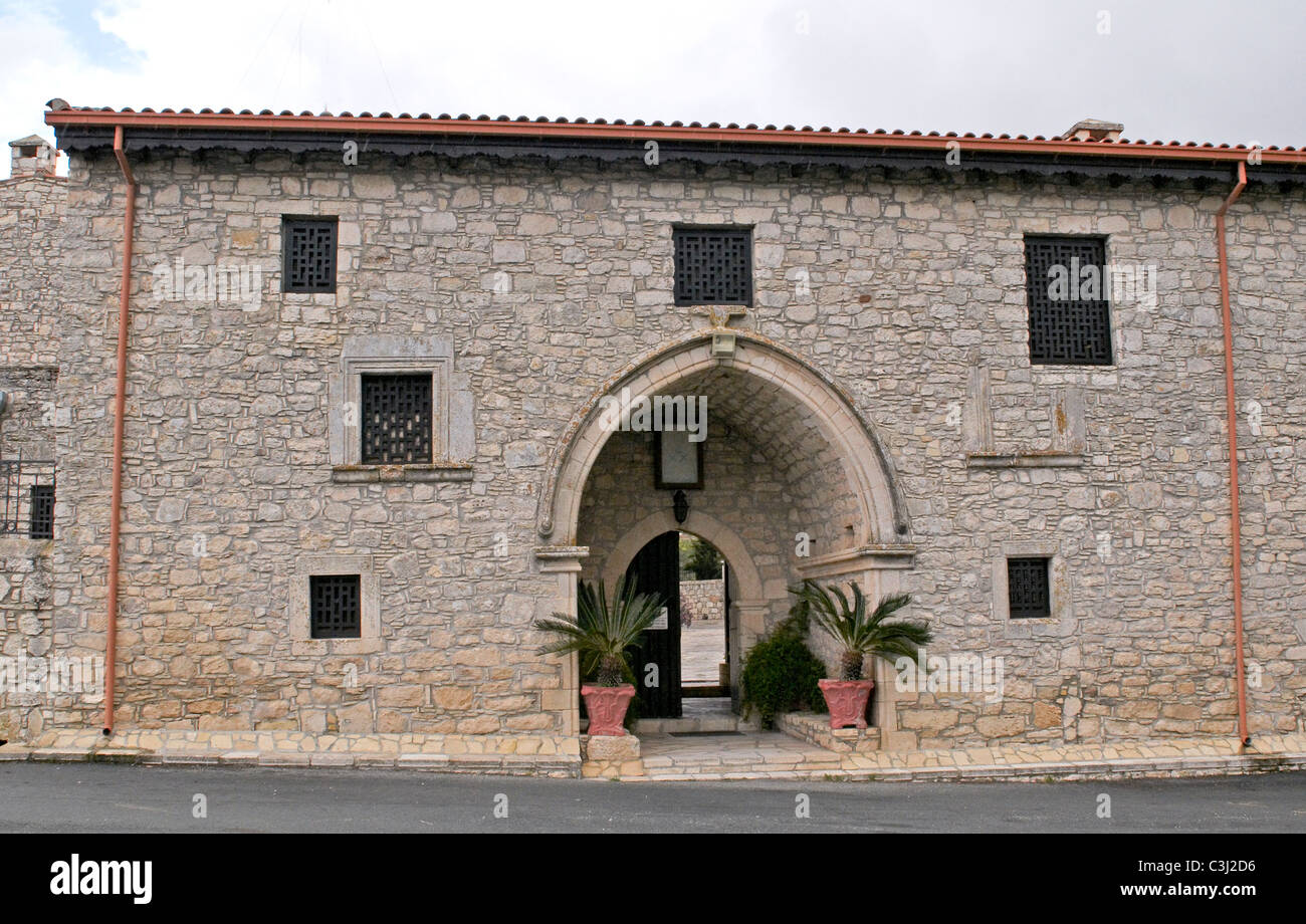 La quarta centurary chiesa greco-ortodossa di Agia Moni dedicata a San Nicola Foto Stock