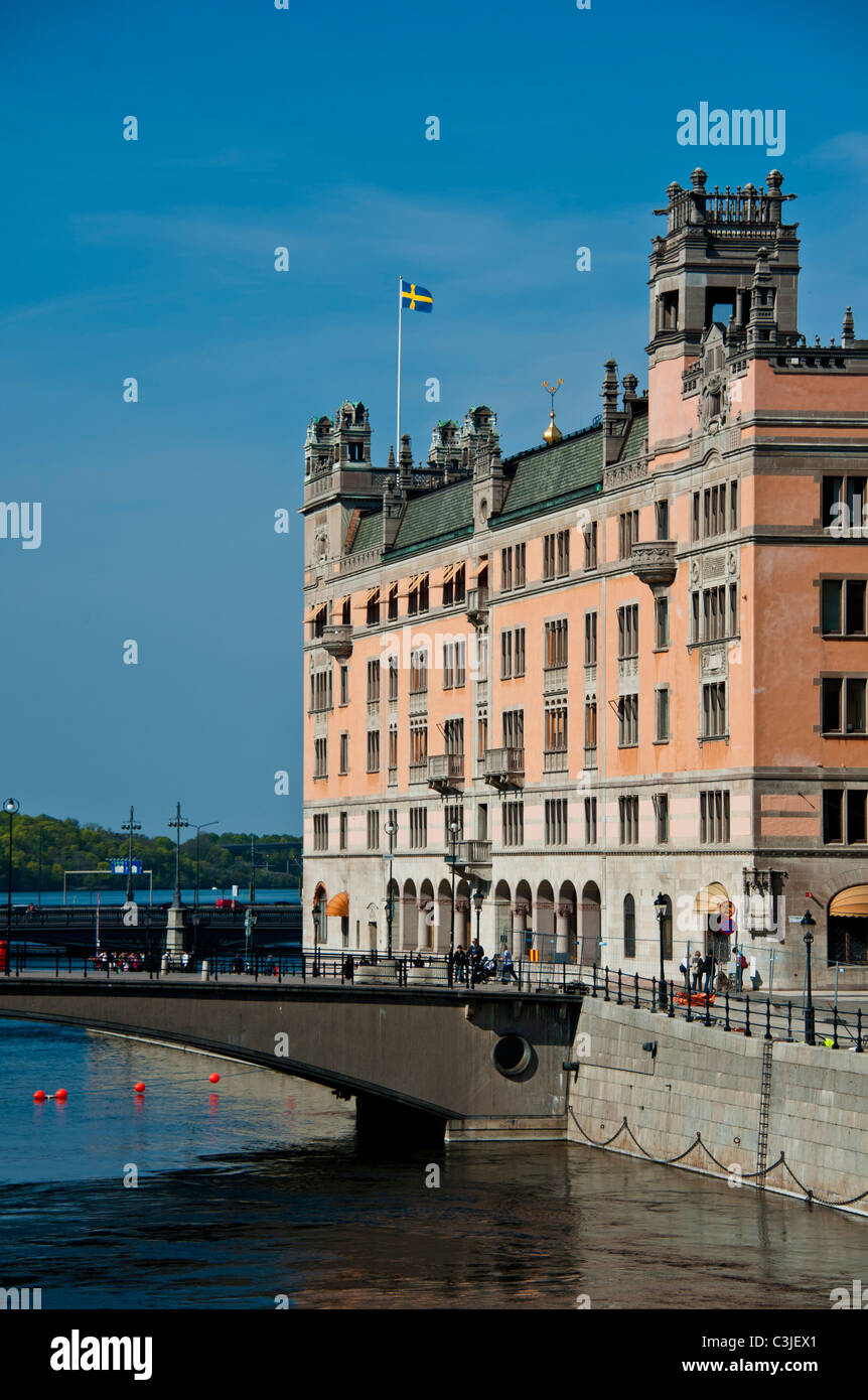 Rosenbad a Stoccolma in Svezia dove il Primo ministro ha il suo ufficio Foto Stock