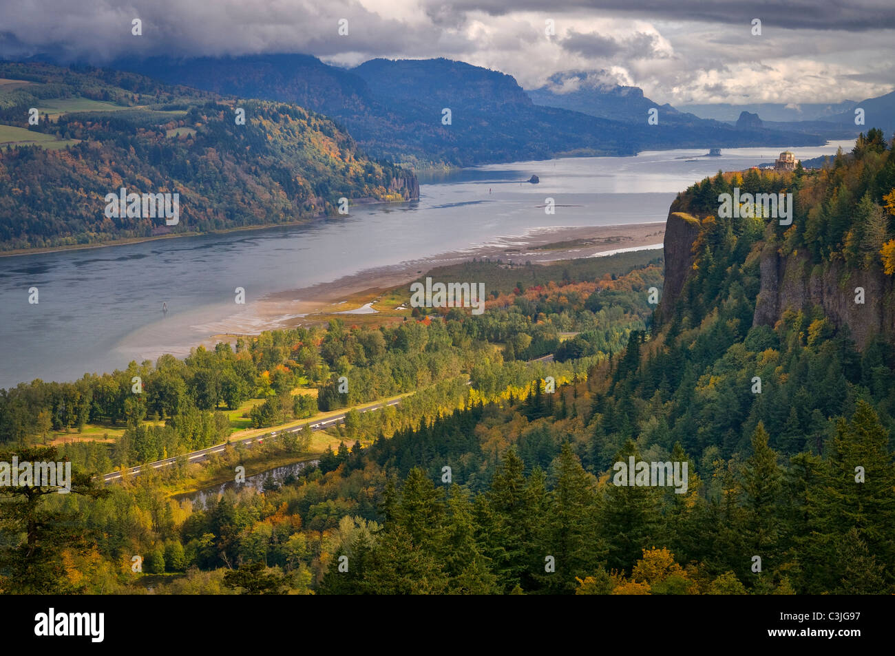 Stati Uniti d'America, Oregon, Columbia River Gorge Foto Stock