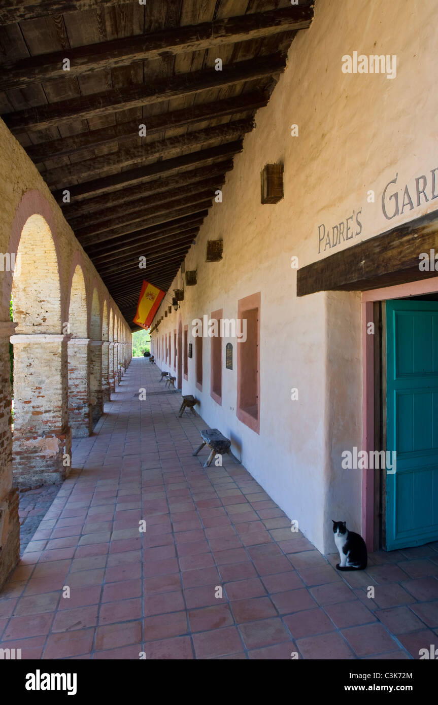 La missione di San Antonio de padova, Monterey County, California Foto Stock