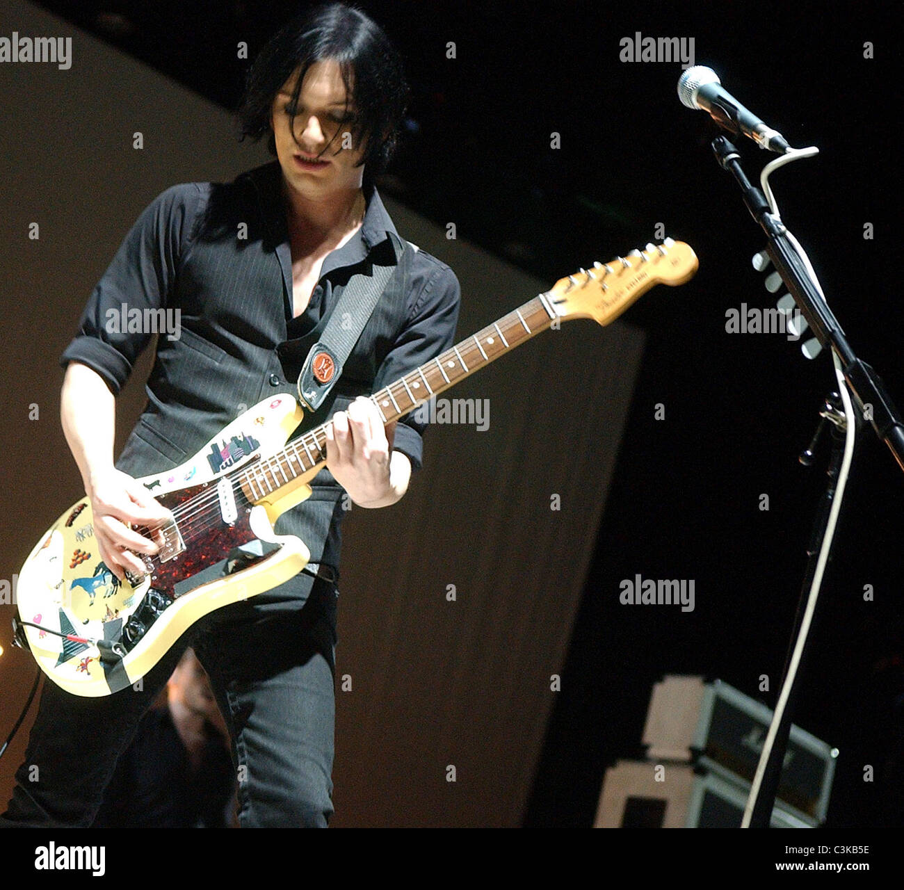 Il placebo performing live in concerto all'Ahoy Stadium. Rotterdam, Paesi Bassi - 03.12.09 **Non per la pubblicazione Foto Stock