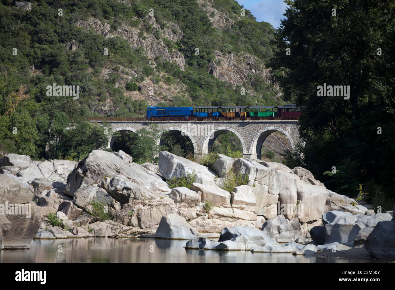 Train à Vapeur des Cévennes Foto Stock