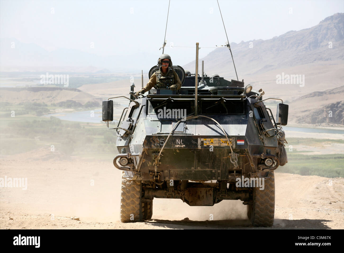 Truppe olandesi in Afghanistan Foto Stock