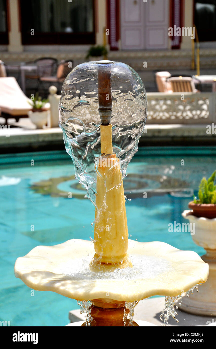 Fontana di marmo Foto Stock
