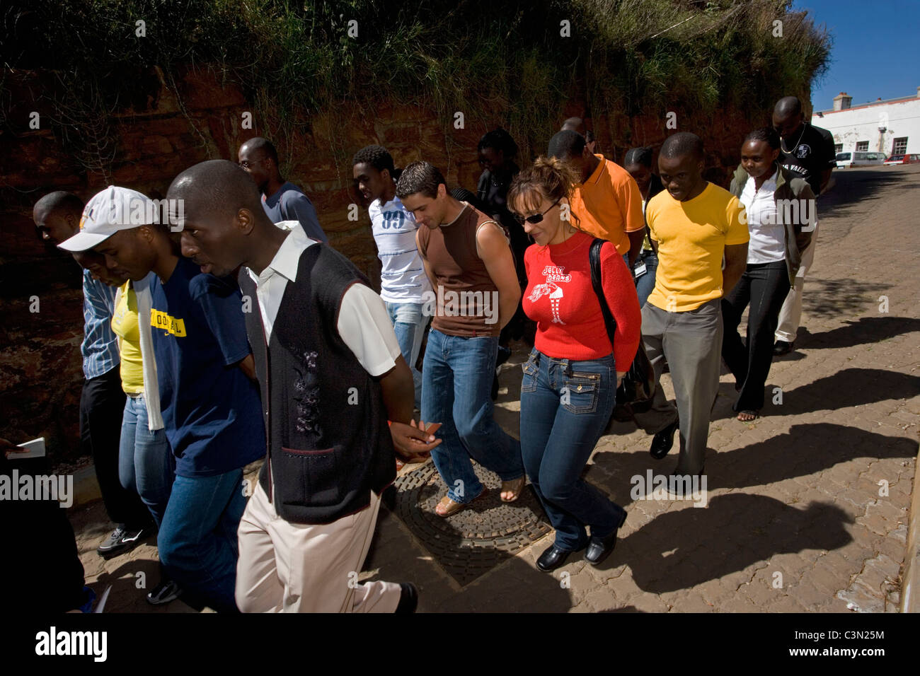Sud Africa. Johannesburg. Constitution Hill. Foto Stock