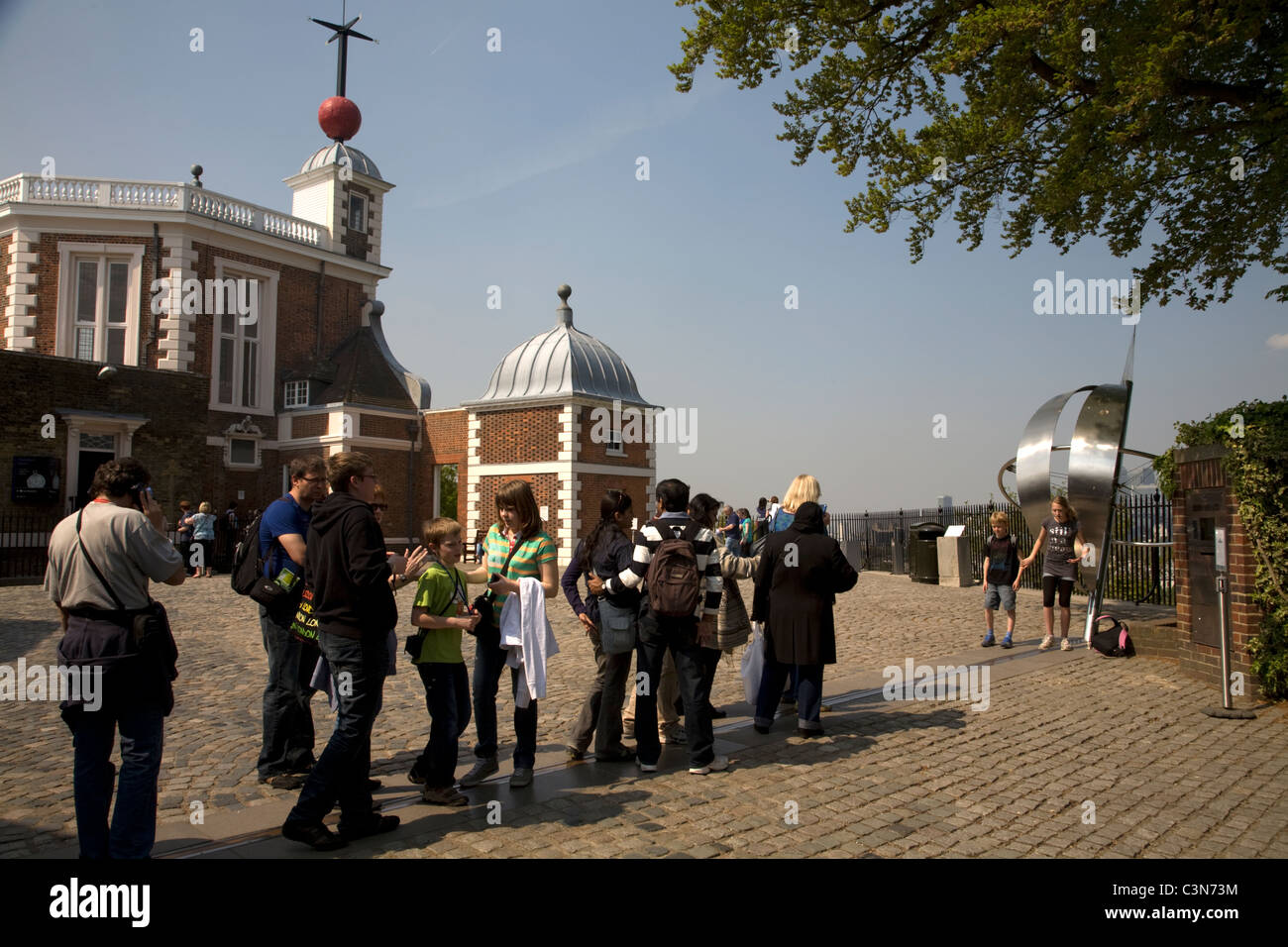 Osservatorio Reale di Greenwich Londra Inghilterra Foto Stock