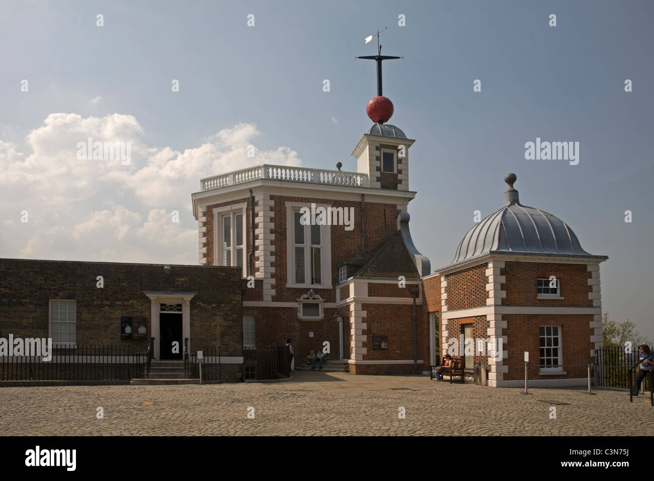 Osservatorio Reale di Greenwich Londra Inghilterra Foto Stock