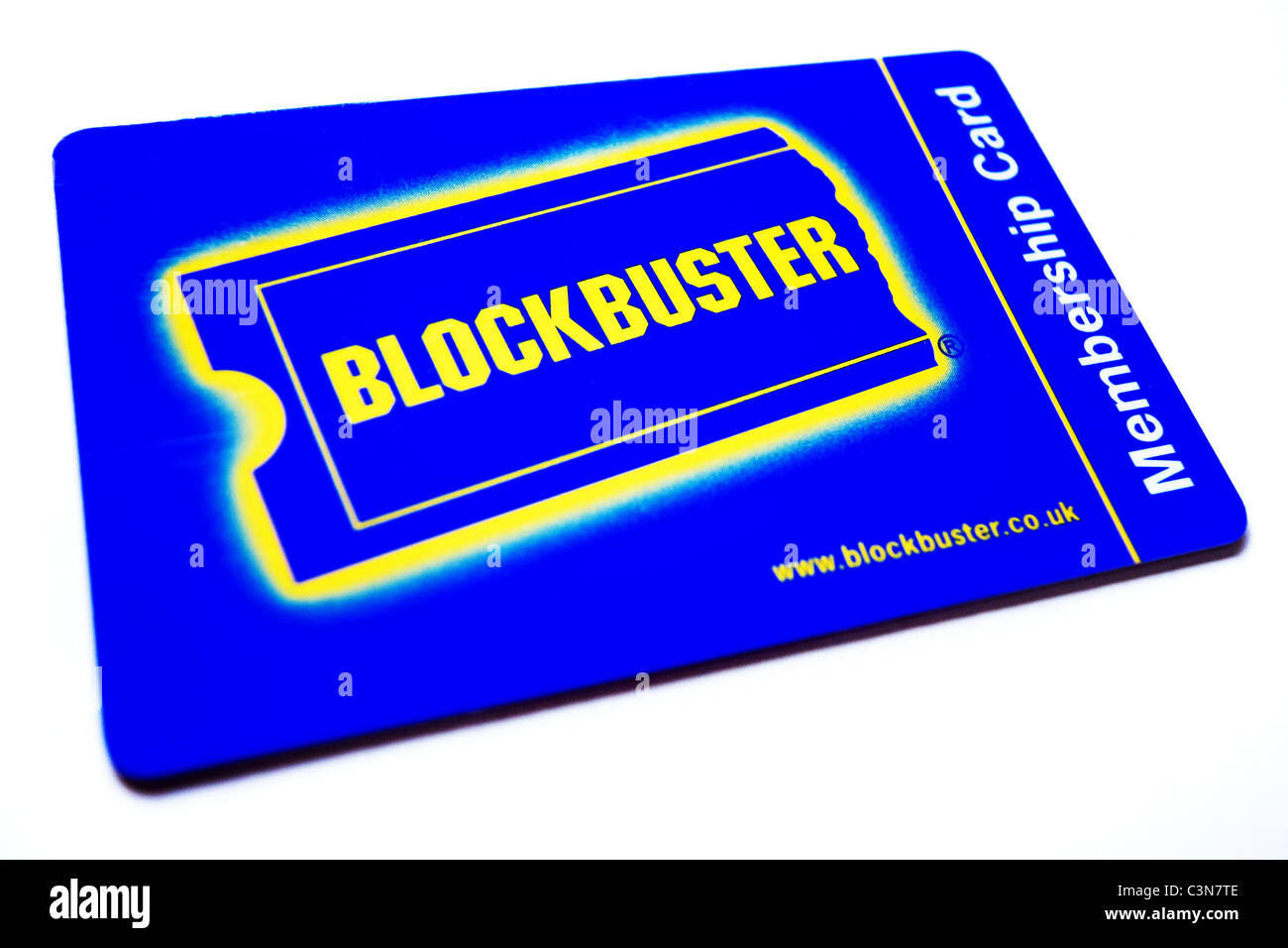 Blockbuster Membership Card Foto Stock