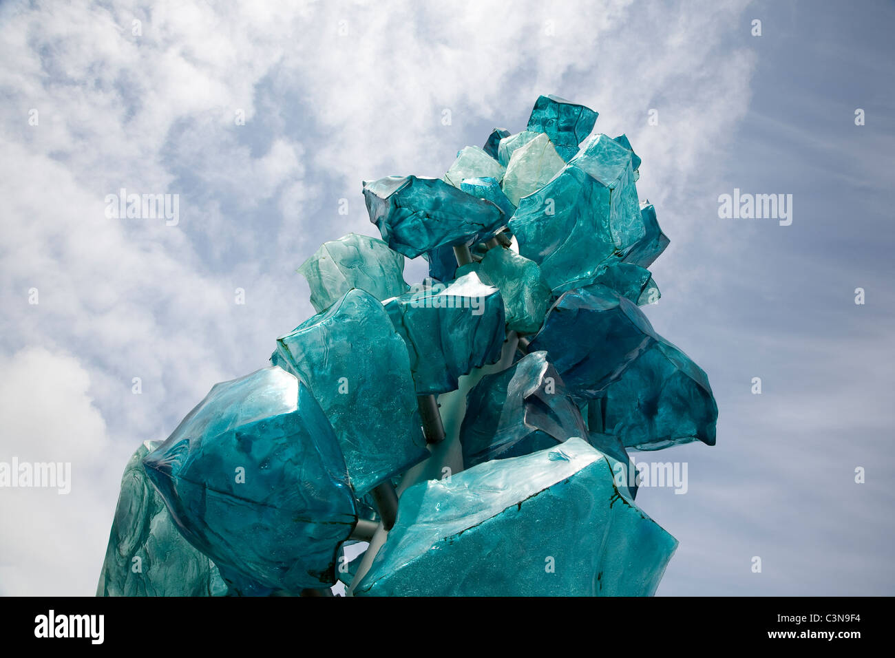 Il Chihuly Bridge di vetro Foto Stock