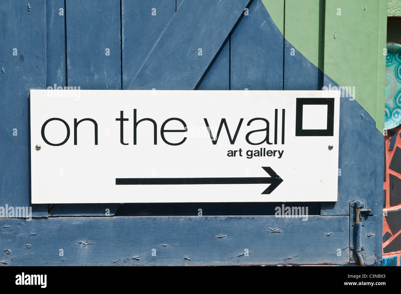 On the Wall Art Gallery Barbados, Caraibi. Foto Stock