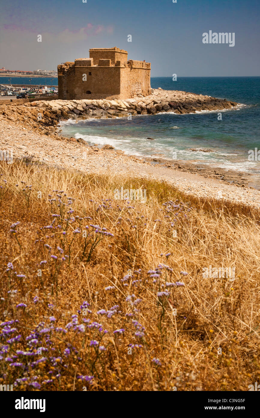 Il castello di Pafo, Cipro Foto Stock