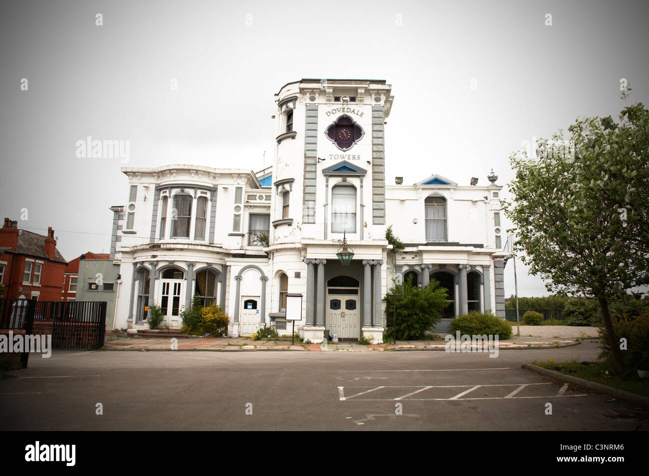 Dovedale torri in Penny Lane Liverpool Foto Stock