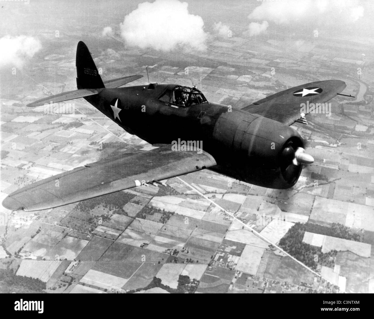 Repubblica Aviation P-47D aereo Thunderbolt Foto Stock