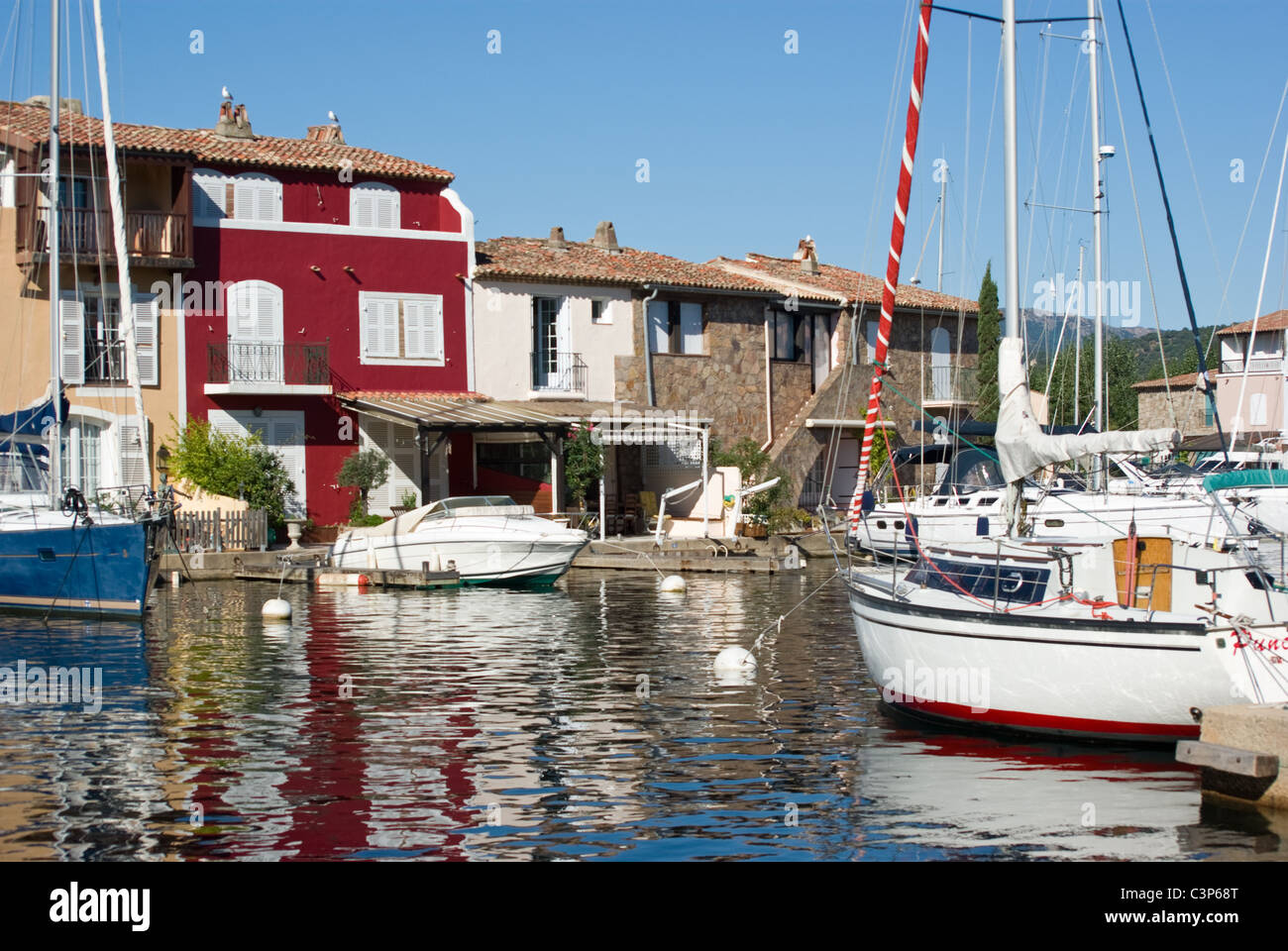 Port Grimaud Sud della Francia Foto Stock