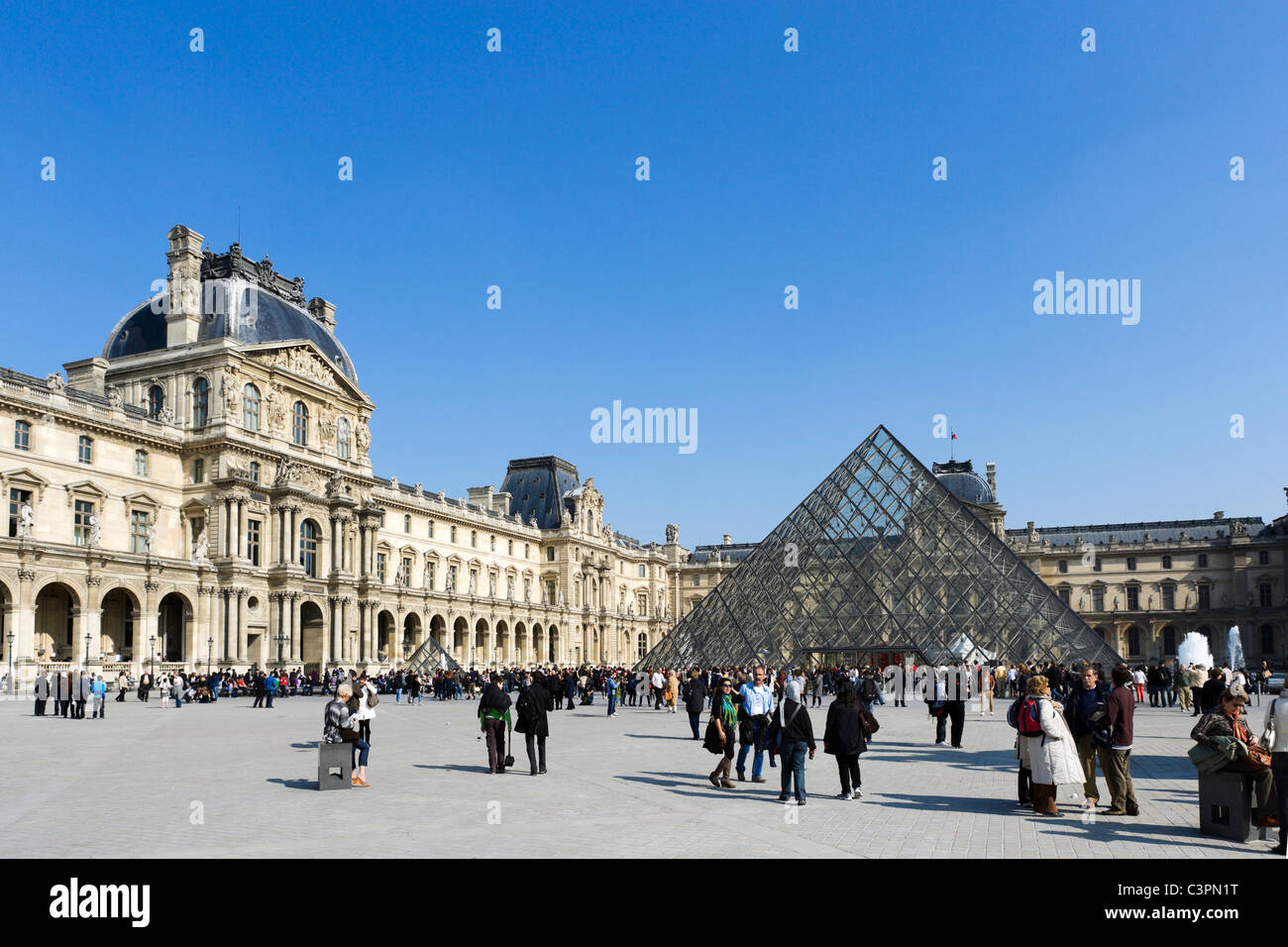 Musee du Louvre, Parigi, Francia Foto Stock