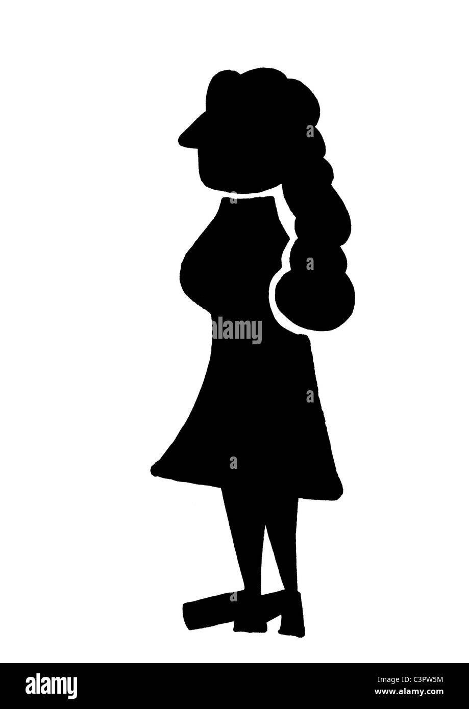 Virgo, segno zodiacale, close up Foto Stock