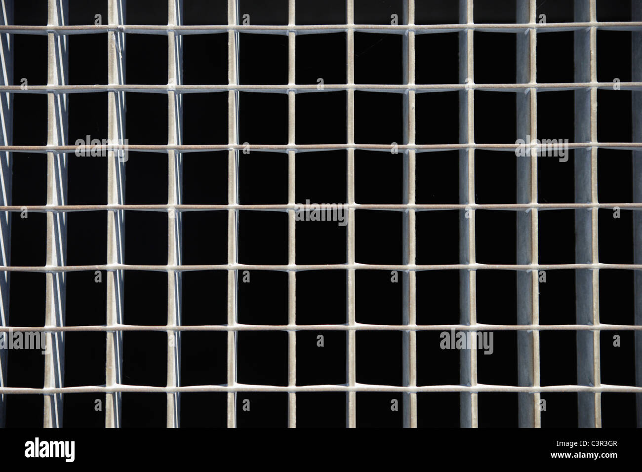 Germania - Monaco, ravvicinata di una griglia di metallo, fognature Foto Stock