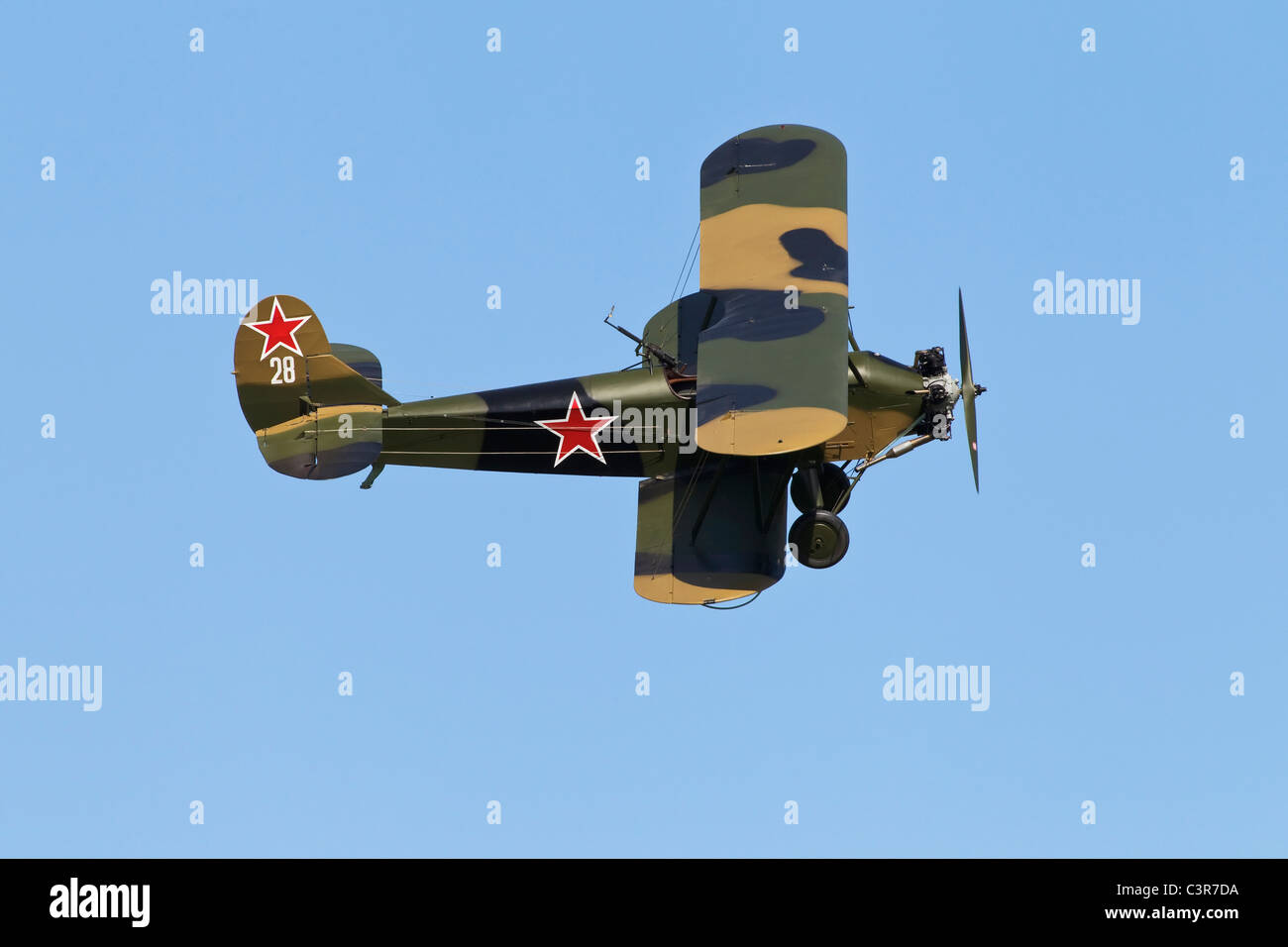 Un classico Polikarpov PO2 ww2 fighter bomber del russo Air Force Foto  stock - Alamy