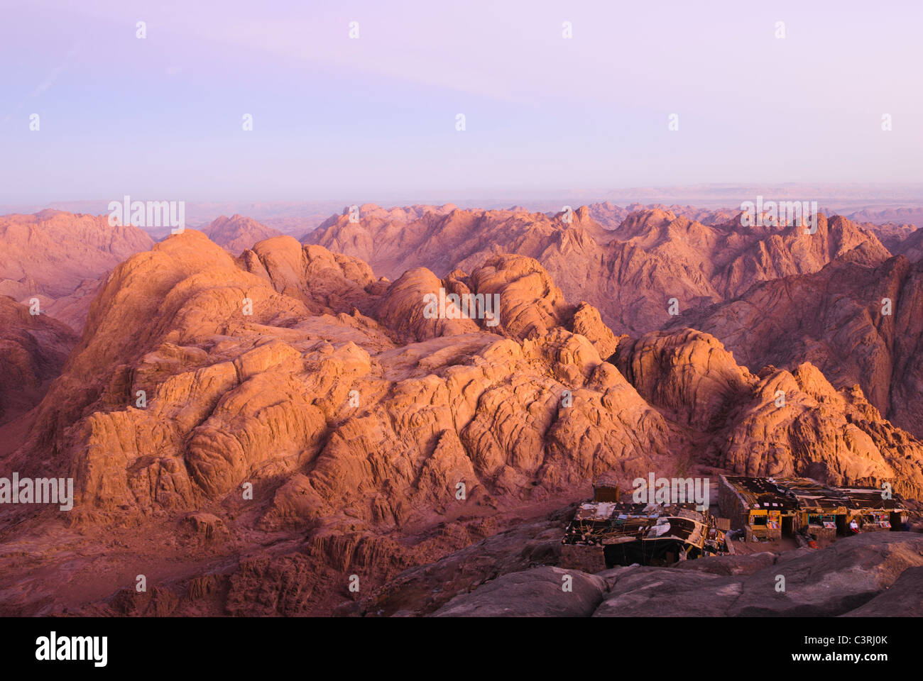 Le montagne del Sinai - Penisola del Sinai, Egitto Foto Stock