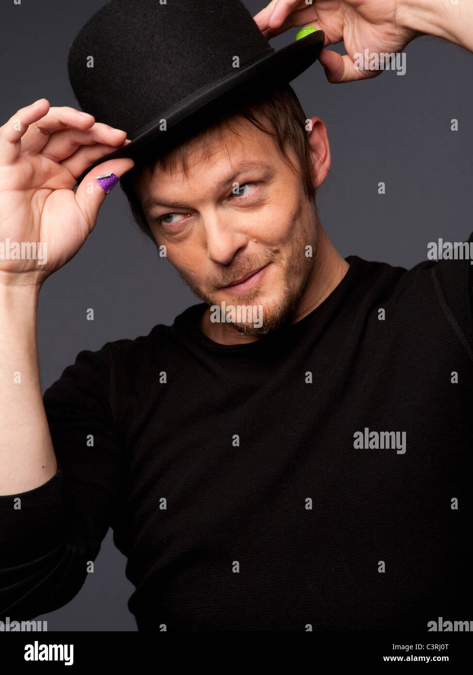 Norman Reedus di Leslie Hassler Foto Stock