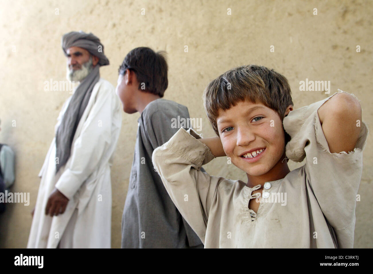 Ritratto di un ragazzo, Kunduz, Afghanistan Foto Stock