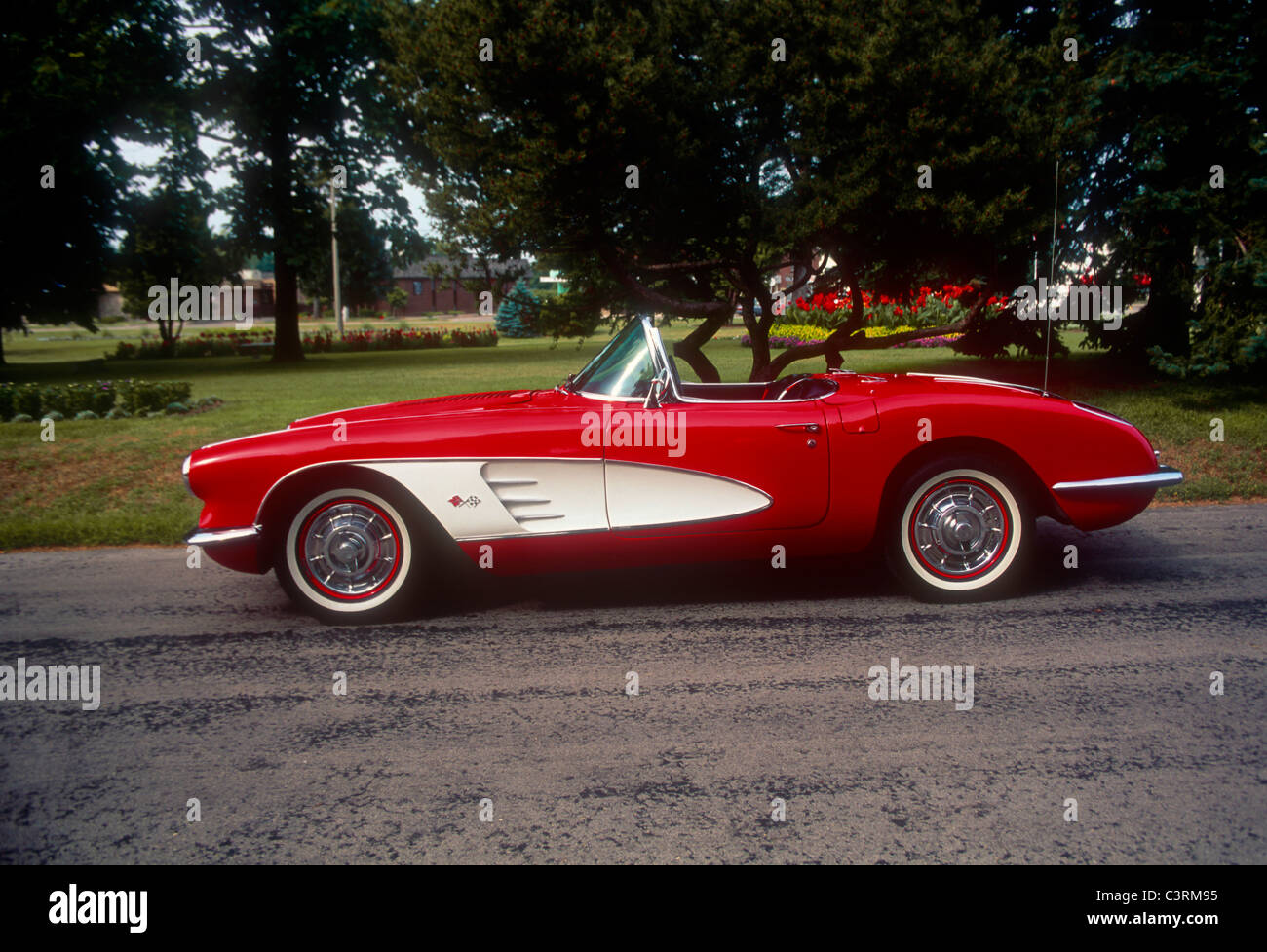 1958 GM Corvette Foto Stock