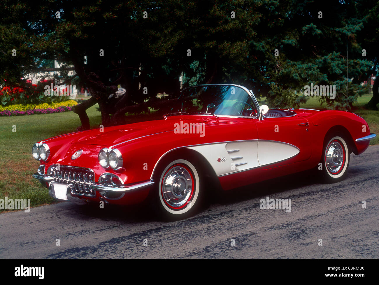 1958 GM Corvette Foto Stock