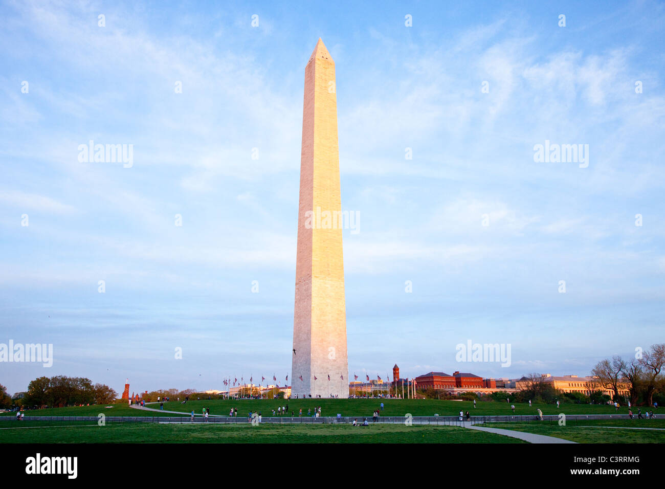 Il Monumento a Washington, Washington DC Foto Stock