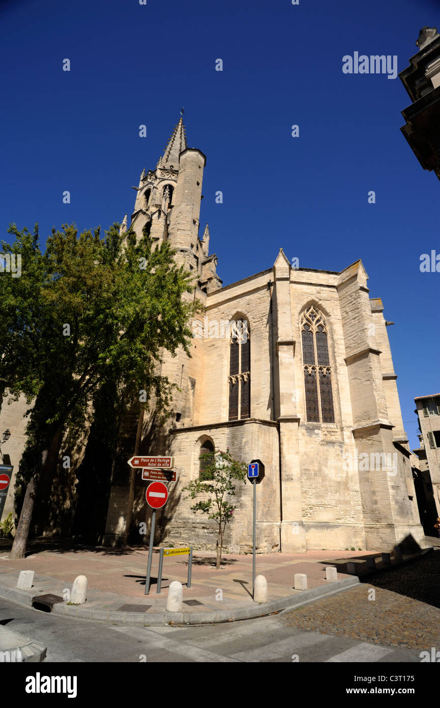 Francia, Provenza, Avignone, chiesa di Saint Pierre Foto Stock