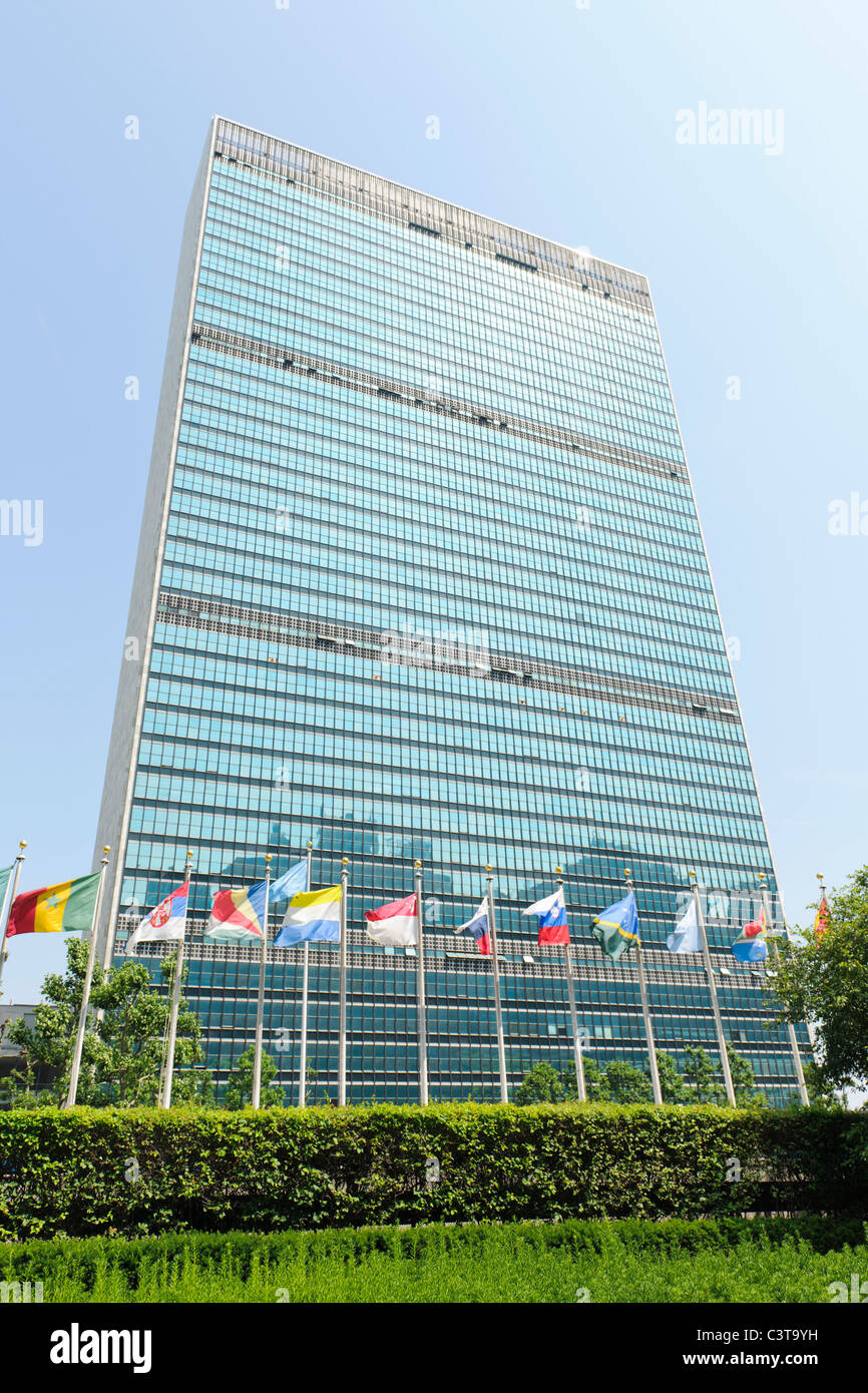 Segretariato delle Nazioni Unite, New York Foto Stock