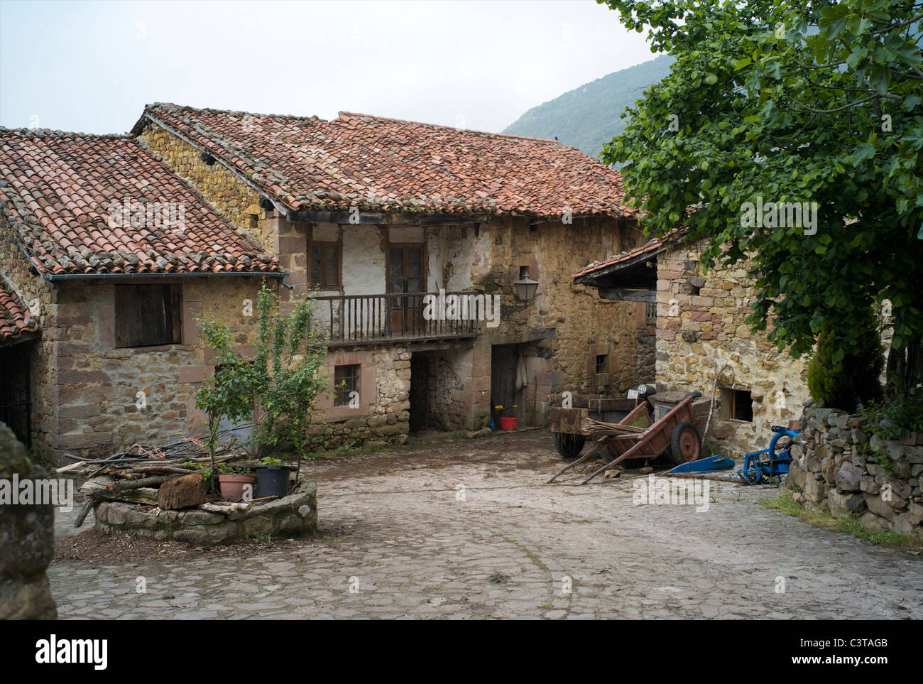 Carmona, Cantabria, N Spagna Foto Stock