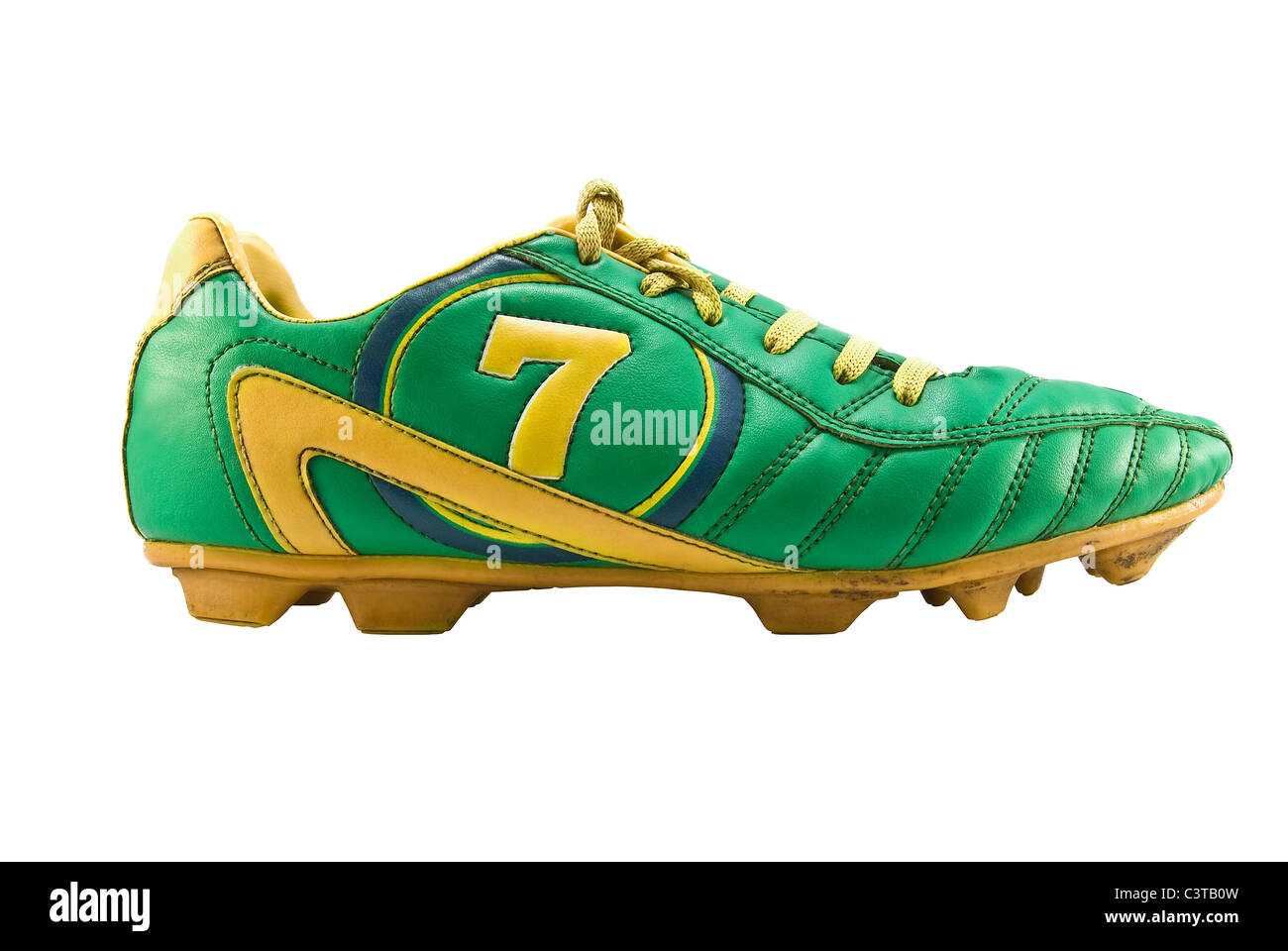 Gancio isolato su uno sfondo bianco Foto Stock