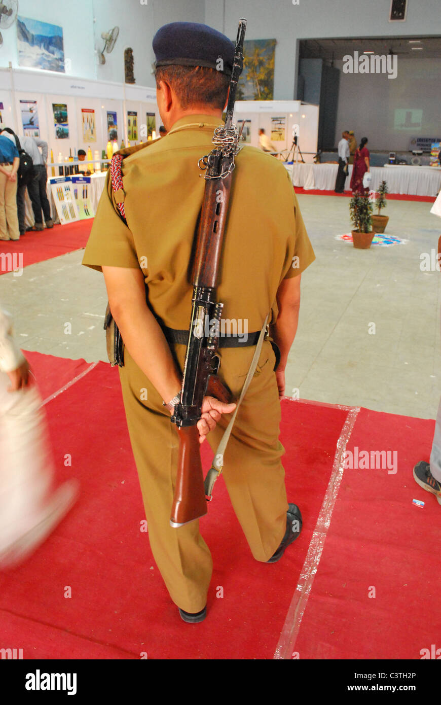 Maniglia di guardia rifle Foto Stock