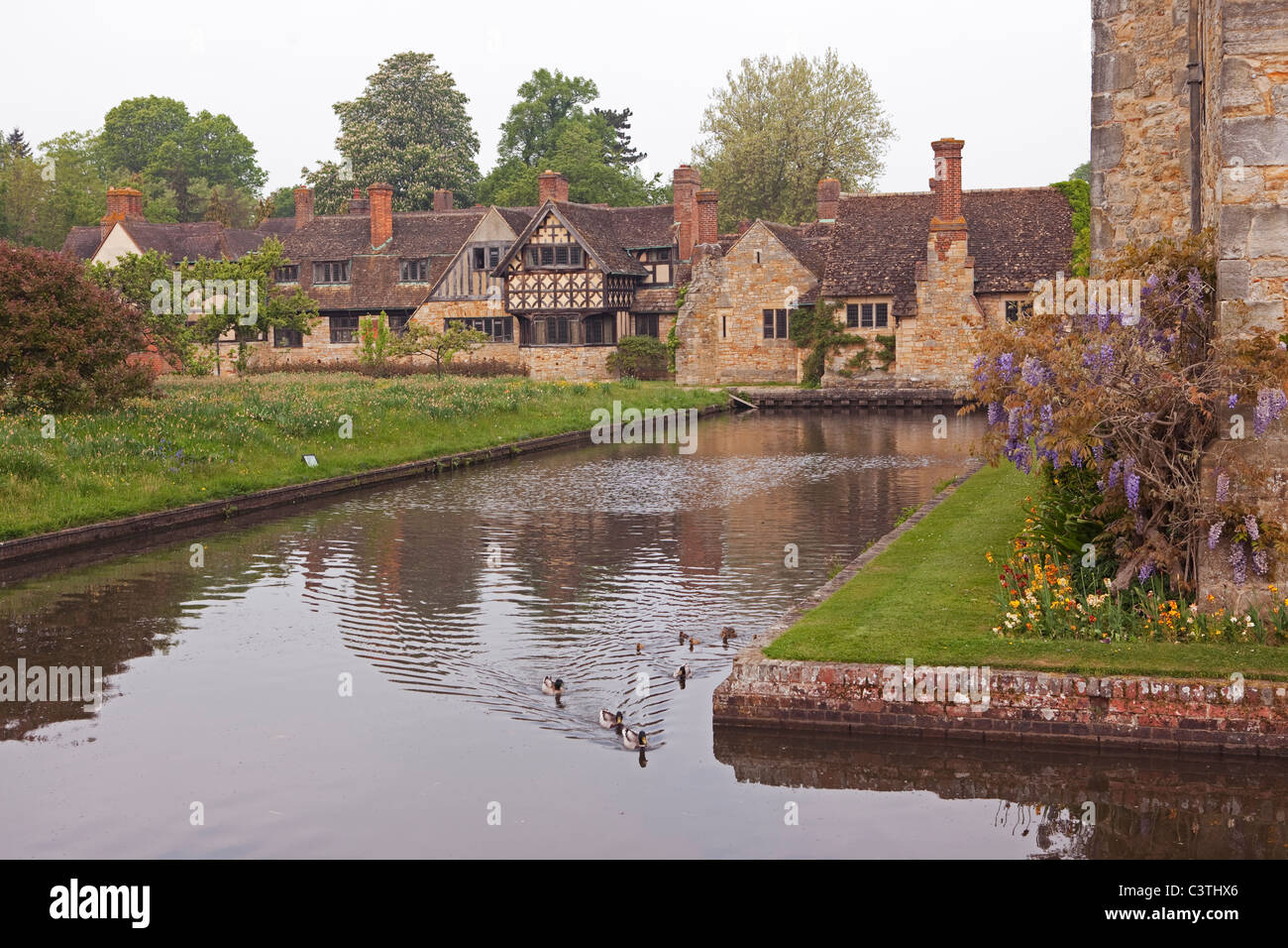 L'Astor ala ad Hever Castle Foto Stock
