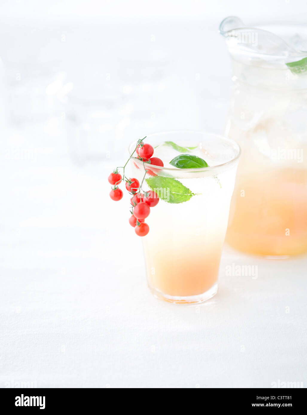 Succo di frutti di bosco Foto Stock