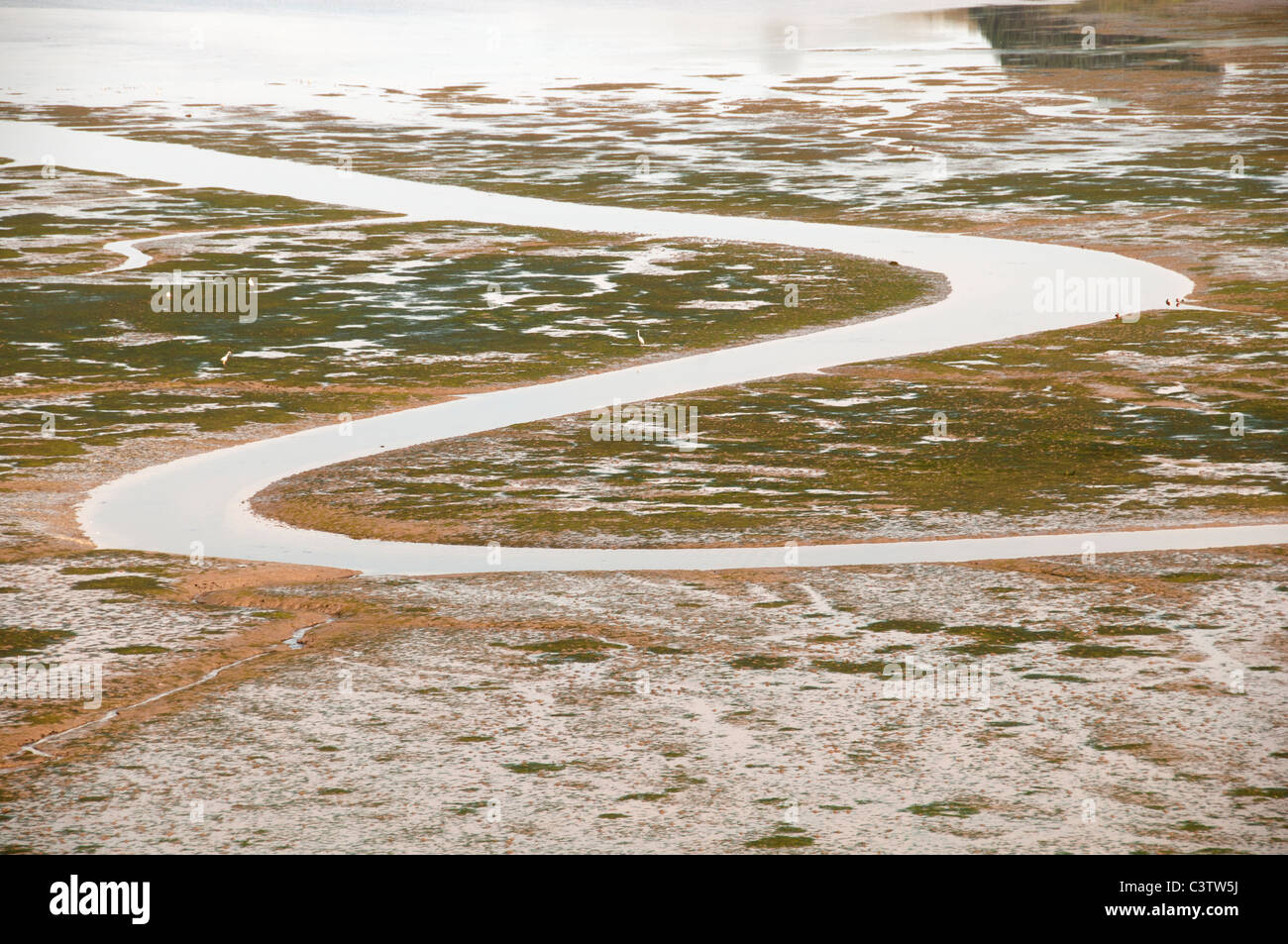 Castropol Rio de Ribadeo Fiume Spagna - Spagnolo Foto Stock